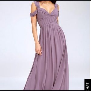 LuLu Lilac Formal Gown